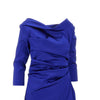 duchesse satin knee-length dress