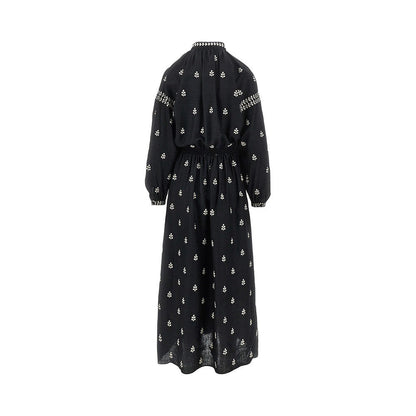 ISABEL MARANT 36 rodilia embroidered silk dress