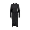 dylin jersey midi dress