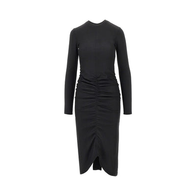 dylin jersey midi dress