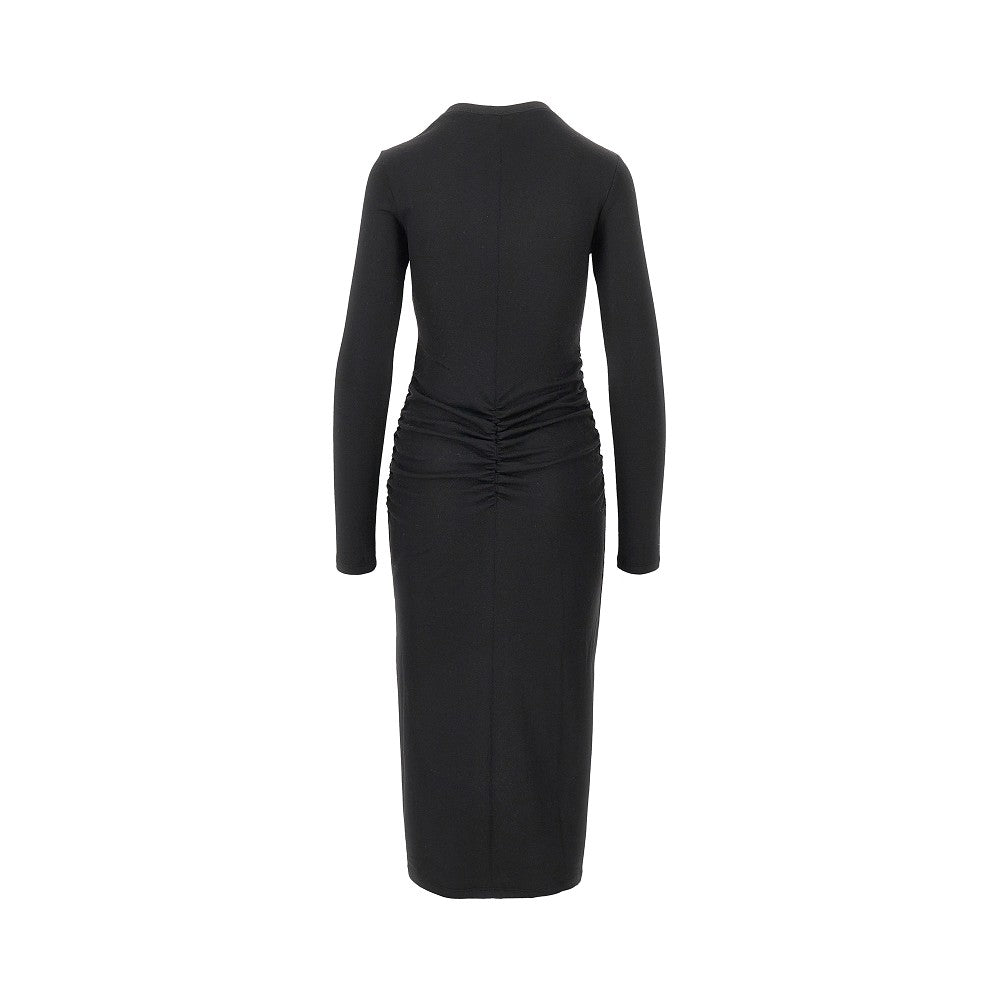 dylin jersey midi dress