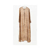 silk sciura kaftan with leopard print
