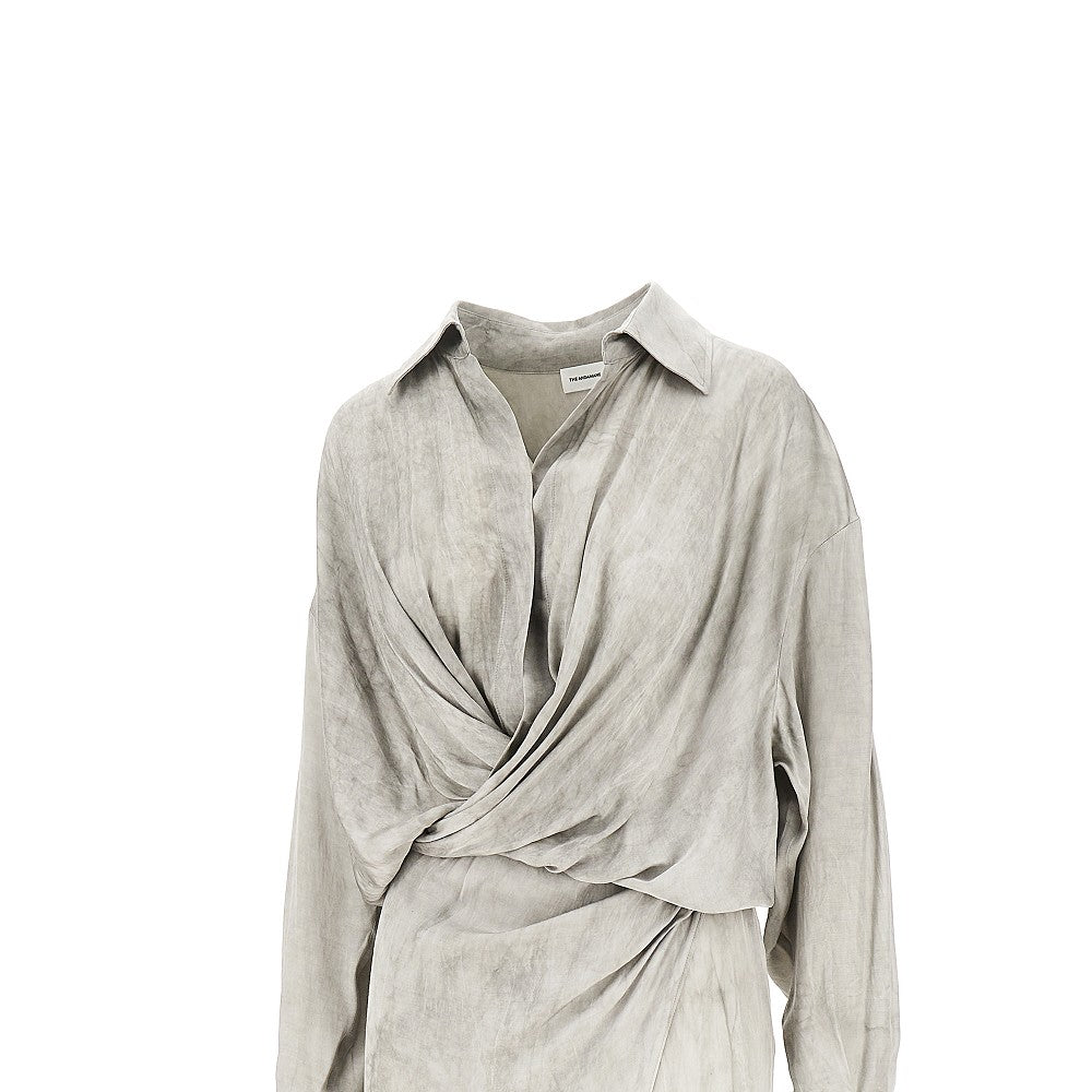 THE ANDAMANE 40 paloma maxi shirt dress