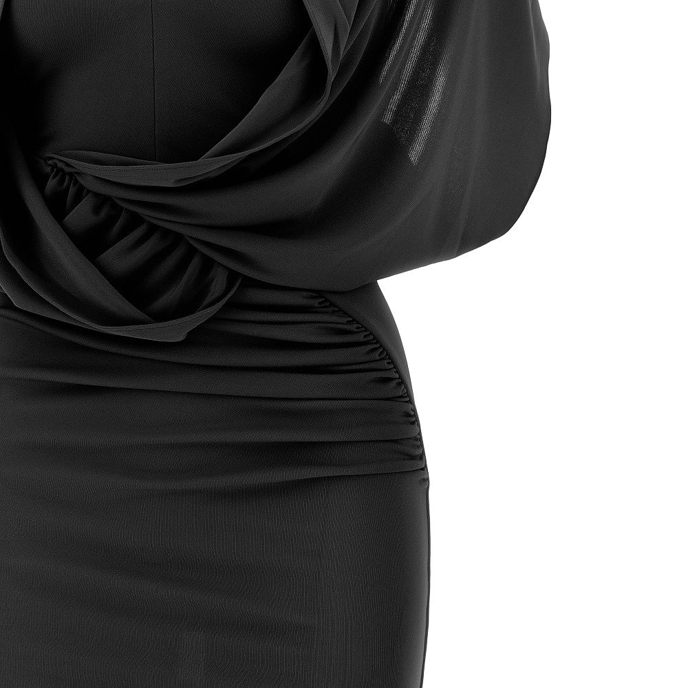 THE ANDAMANE 42 annie hooded midi dress