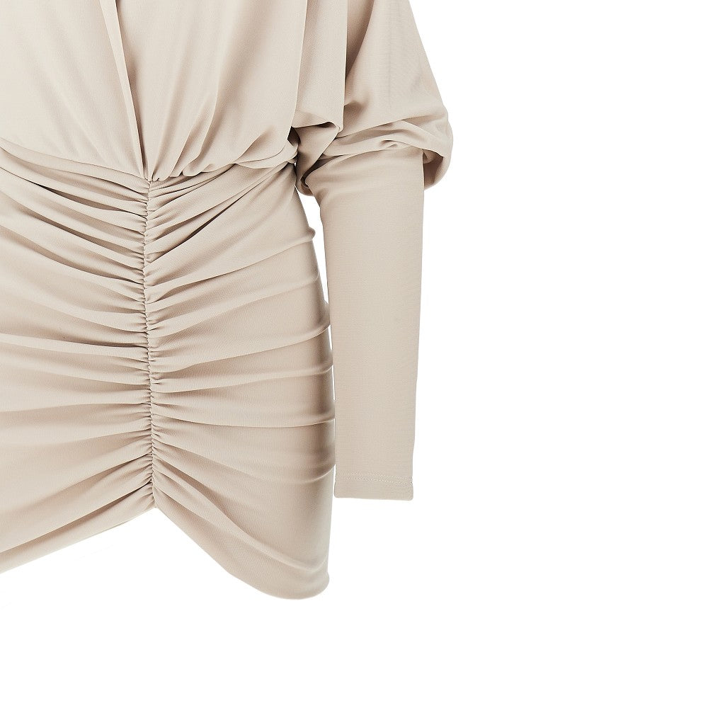 THE ANDAMANE 38 grace hooded mini dress