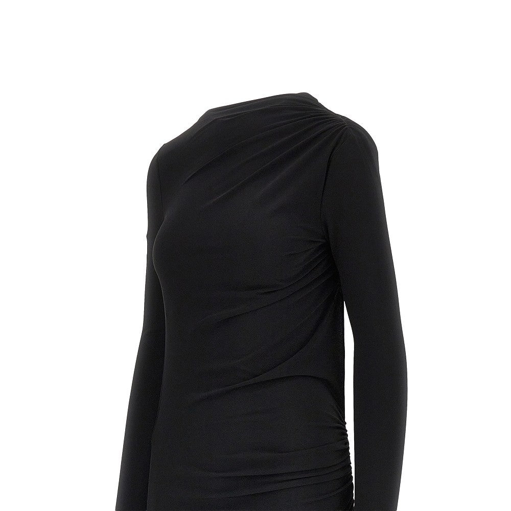 THE ANDAMANE 38 technical jersey long dress