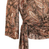 paisley georgette indira mini dress