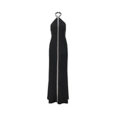 TALLER MARMO 42 acropoli long dress with swarovski crystals