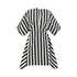 JACQUEMUS 36 striped cotton and silk moisson tunic