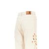 embroidered barrel jeans