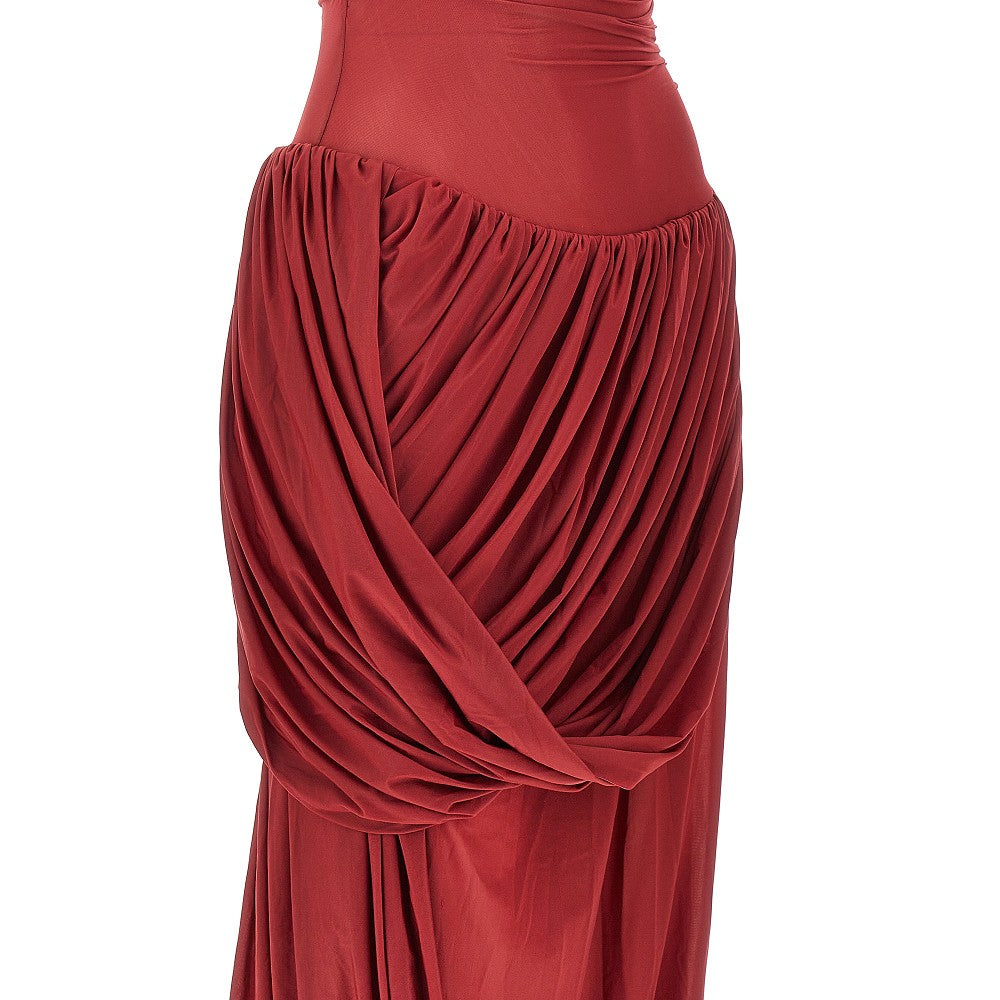MAYGEL CORONEL XXSXS getsemani asymmetrical long dress