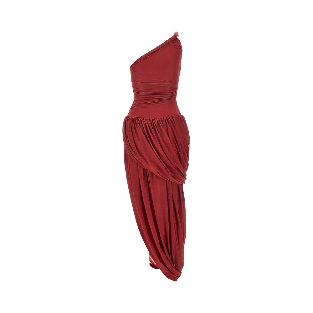 getsemani asymmetrical long dress