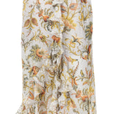 ETRO 42 printed silk-blend long dress