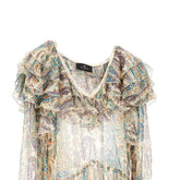 ETRO 40 paisley silk maxi dress
