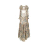 paisley silk maxi dress