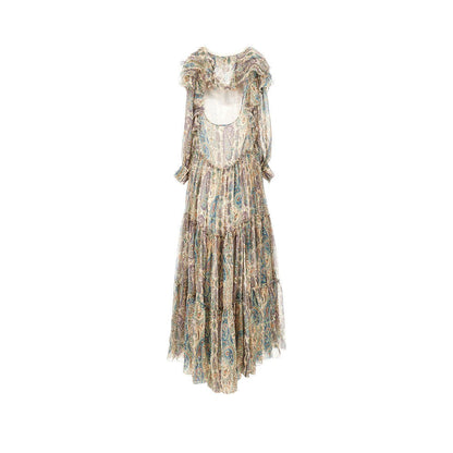 ETRO 40 paisley silk maxi dress