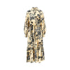 viscose twill long dress