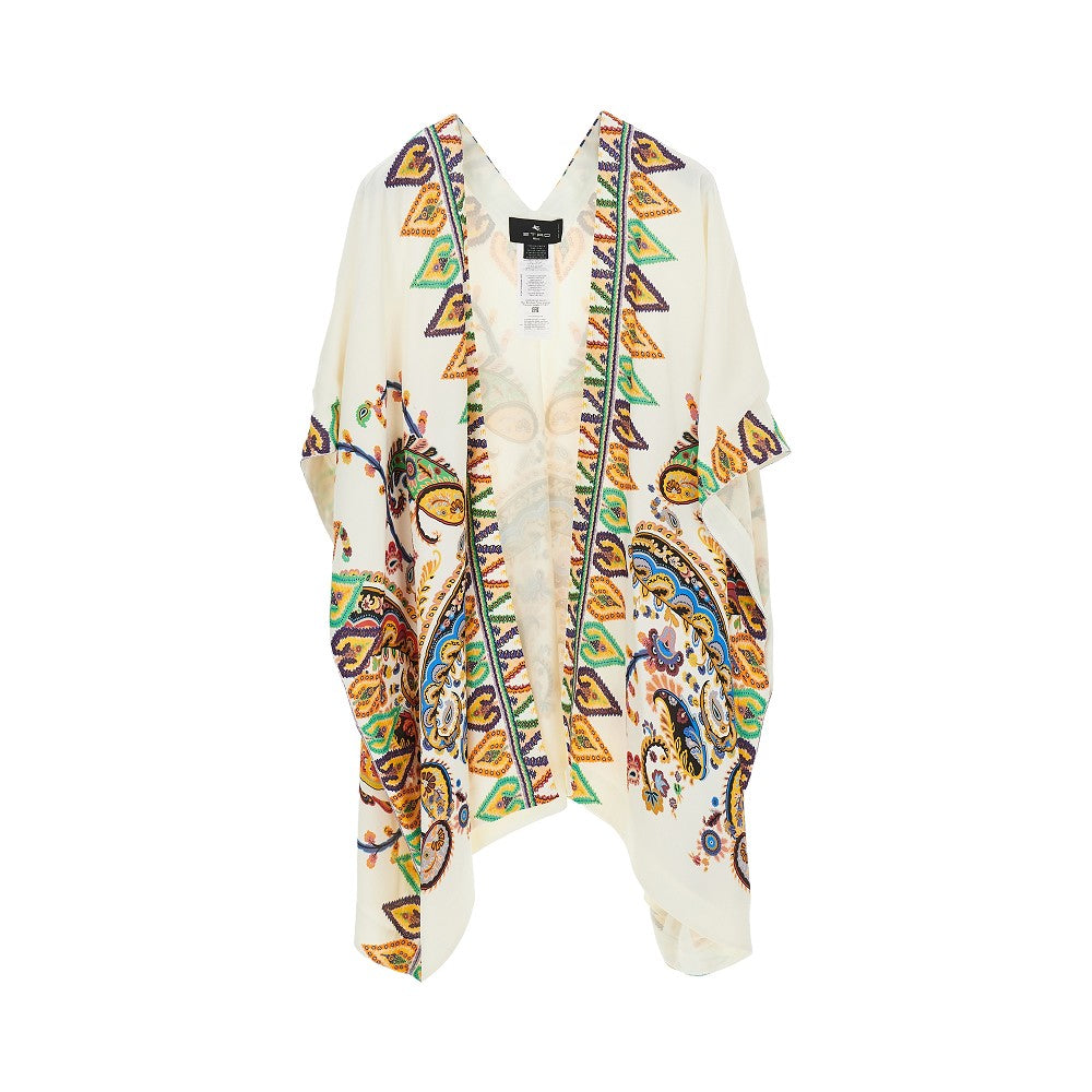paisley print kaftan