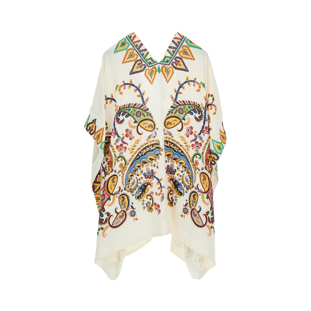 paisley print kaftan