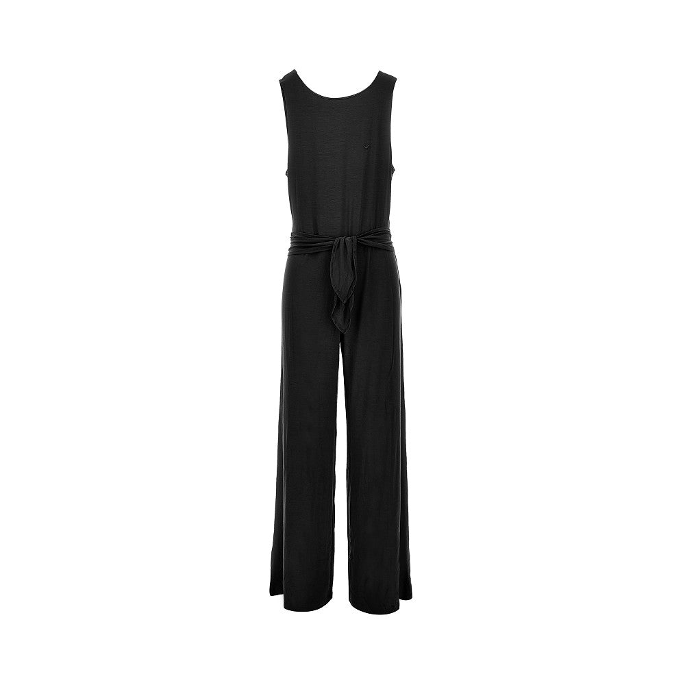 EMPORIO ARMANI XS stretch jersey swimwear jumpsuit