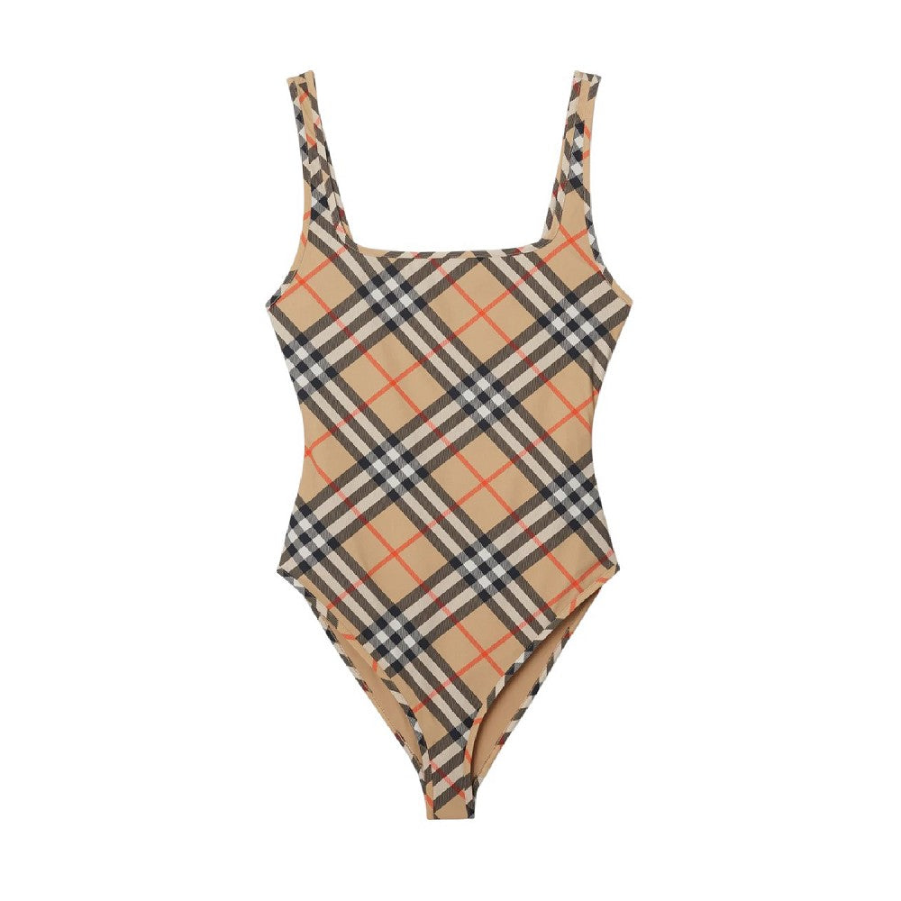 BURBERRY XS swimsuit with check motif