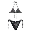 bikini with rhinestone