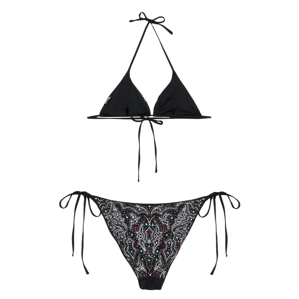 bikini with rhinestone