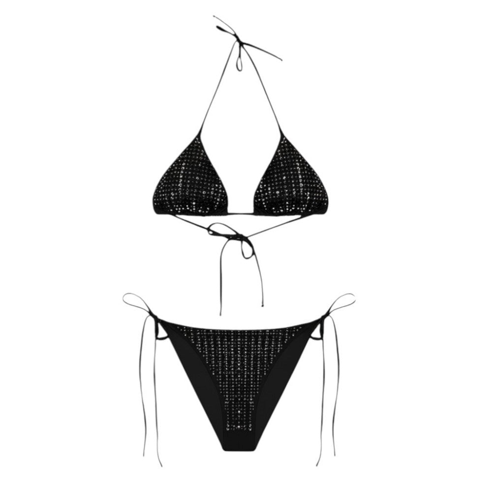 bikini with rhinestone