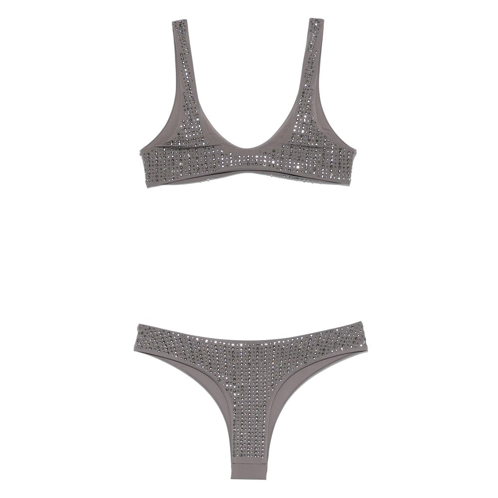 VENUJA M crystal-embellished lycra bikini