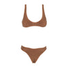 crystal-embellished lycra bikini
