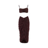 medusa stretch lycra co-ord set