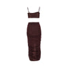 medusa stretch lycra co-ord set