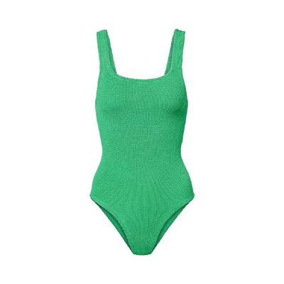 square neck swimsuit
