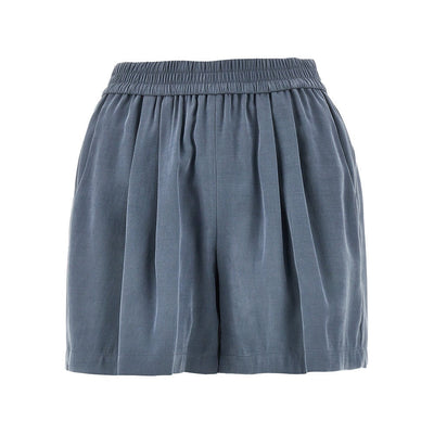 washed twill shorts