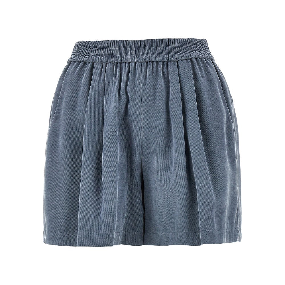 EMPORIO ARMANI 40 washed twill shorts