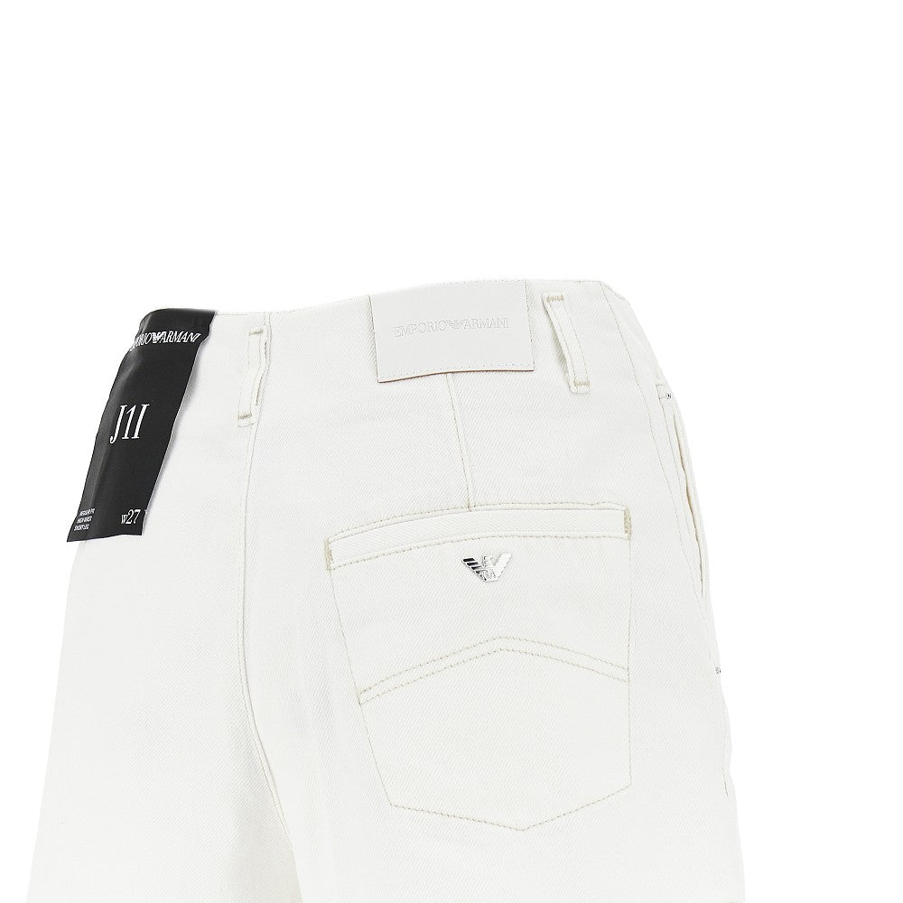 EMPORIO ARMANI 25 j1i drill shorts