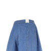 check print satin skorts