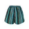 printed muslin shorts