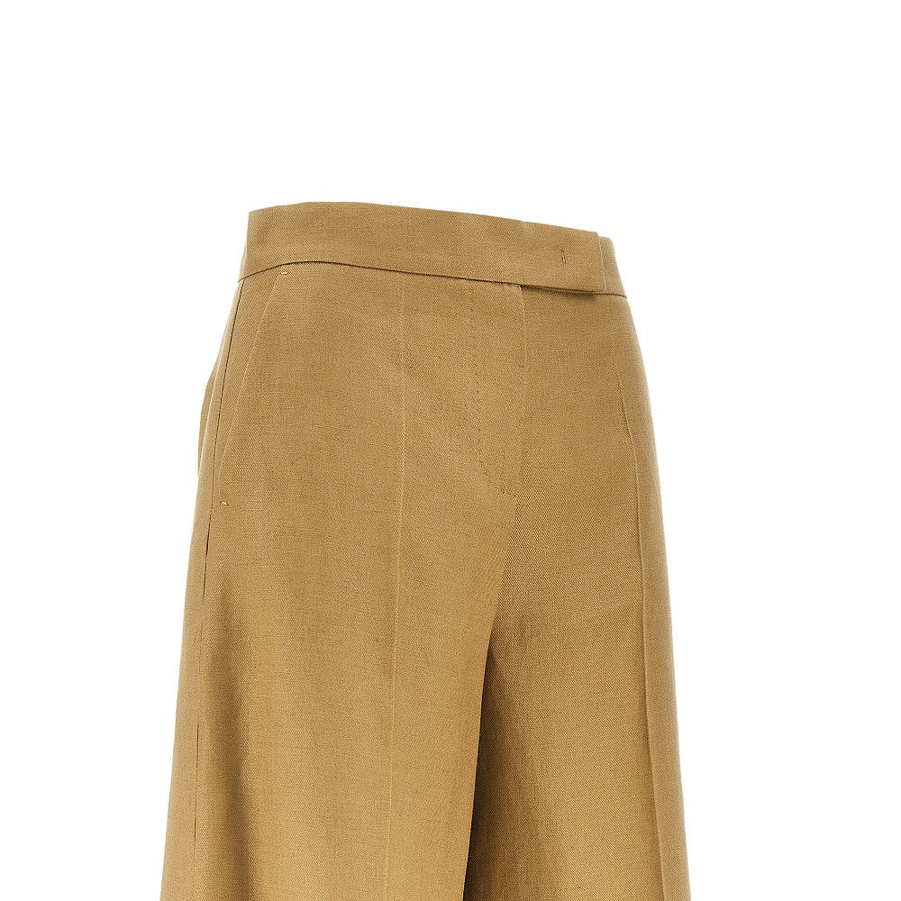 MAX MARA 40 linen shorts