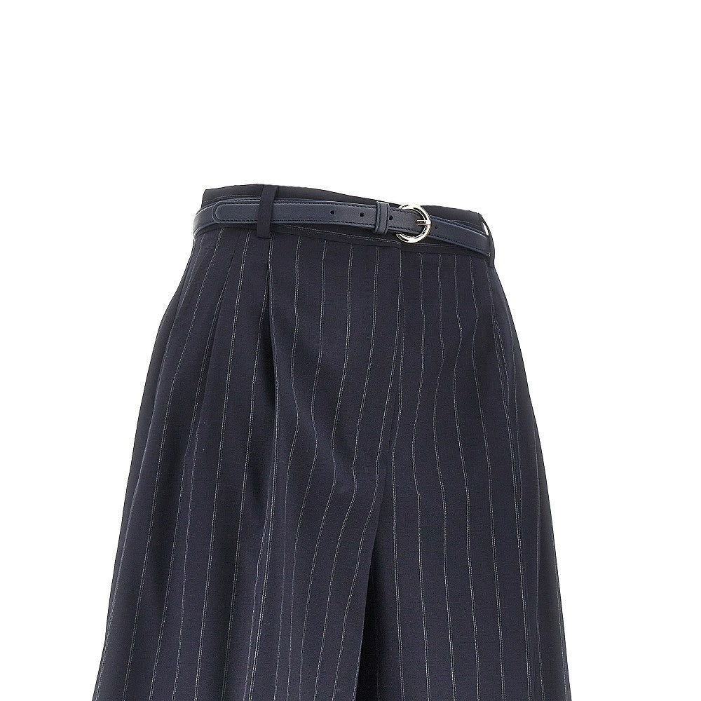MAX MARA STUDIO 40 pinstriped wool shorts