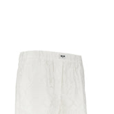 MSGM 38 broderie anglaise shorts