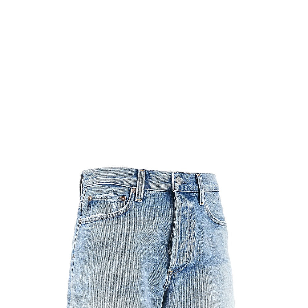 AGOLDE 25 nye denim shorts