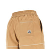 cotton-blend high-rise shorts