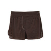 lumière lurex jersey shorts