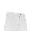 aecia embroidered denim shorts