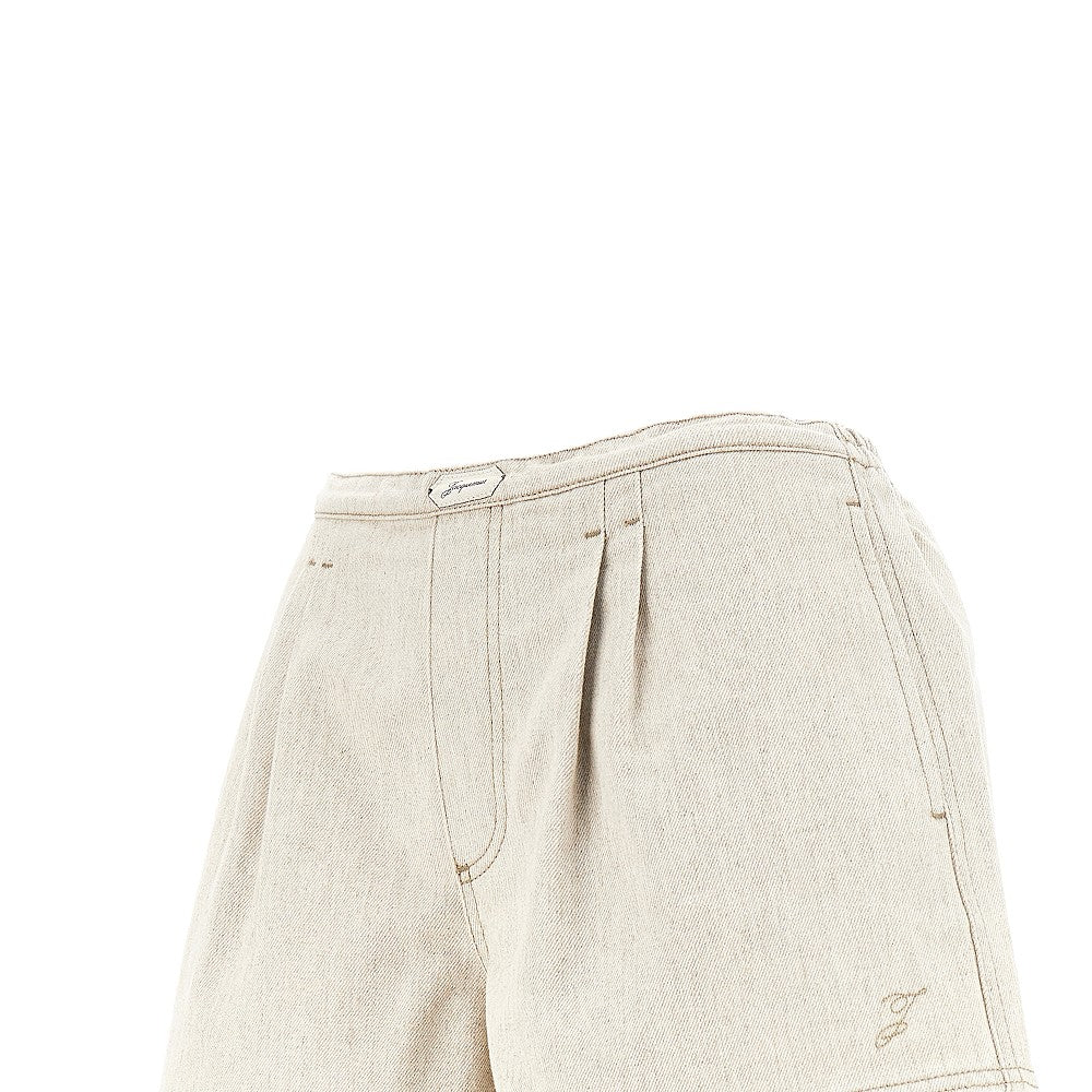 JACQUEMUS 36 amelo de-nîmes denim shorts