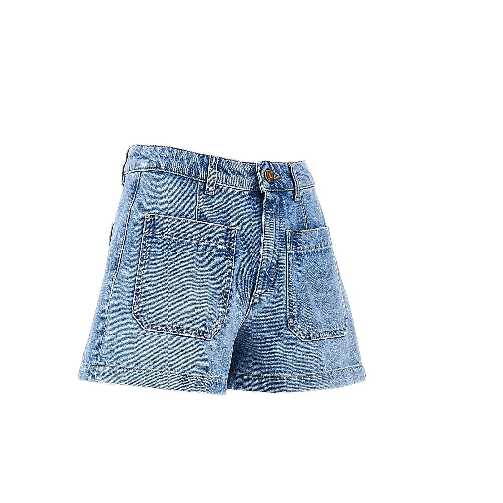 janet denim shorts