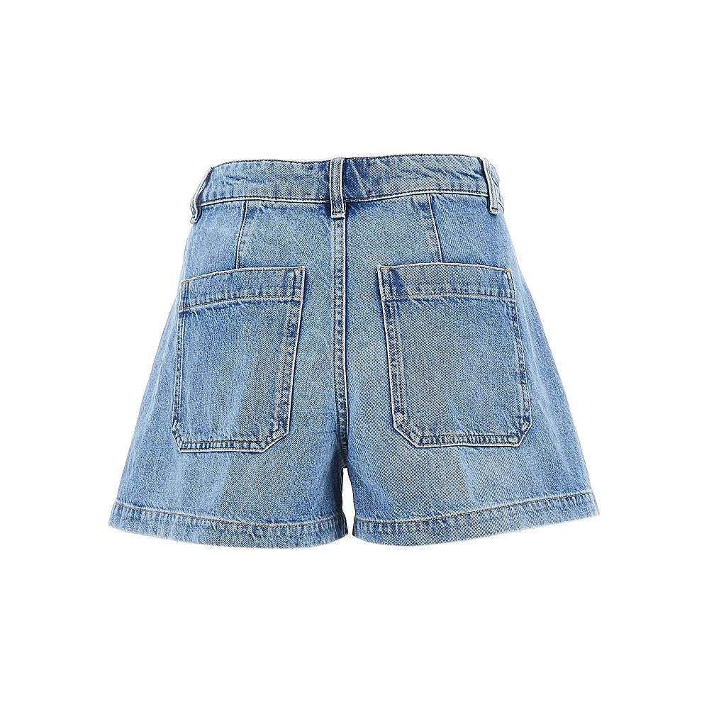 janet denim shorts