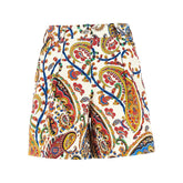 ETRO 40 printed cotton shorts