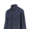corduroy shirt with eagle embroidery